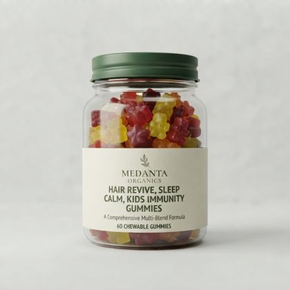 Medanta Hair Revive Biotin Gummies